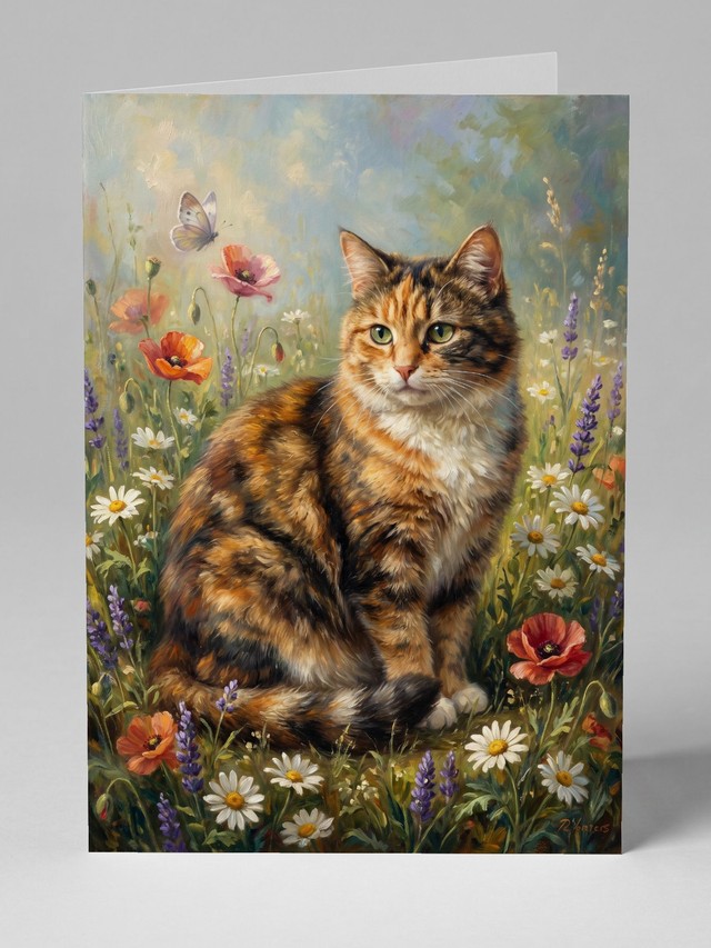 Among the Blooms &mdash; the card you will receive
