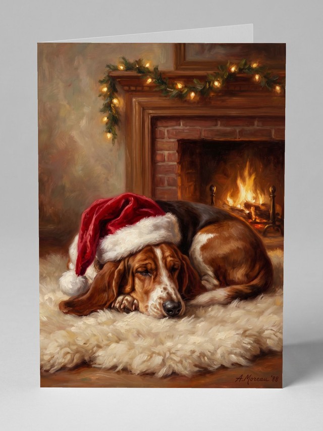 Santa's Sleepy Helper &mdash; the card you will receive