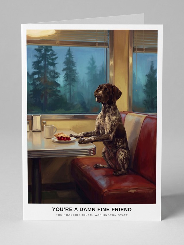 The Roadside Diner &mdash; the card you will receive