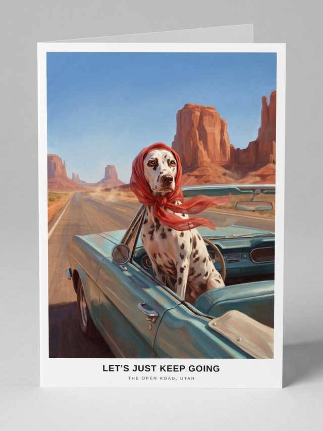 The Open Road &mdash; the card you will receive