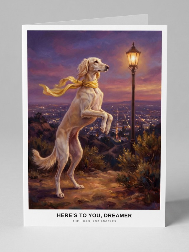 Twilight Over the City &mdash; the card you will receive