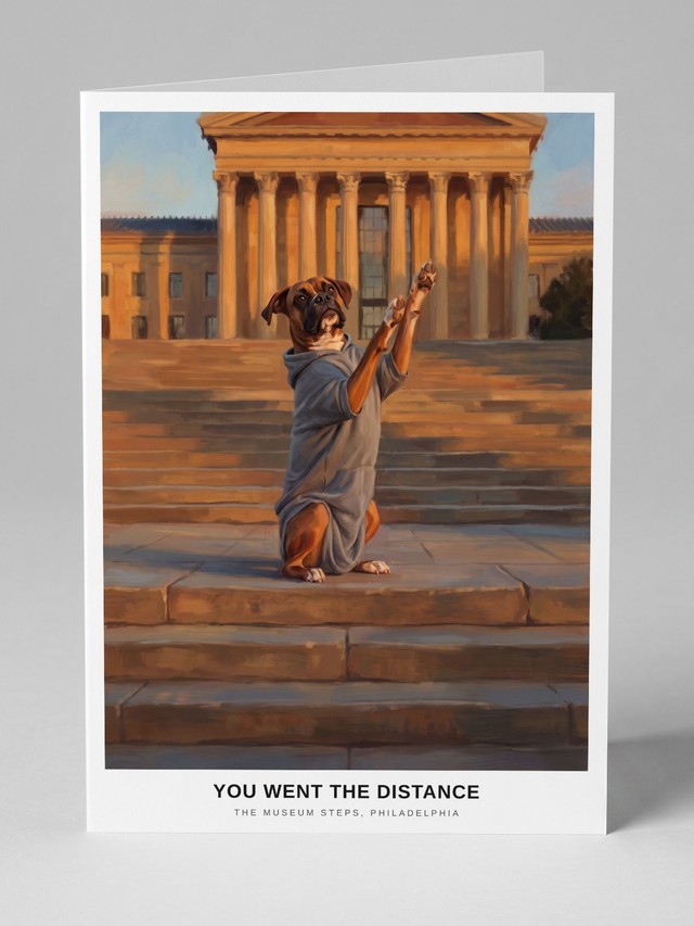 The Museum Steps &mdash; the card you will receive