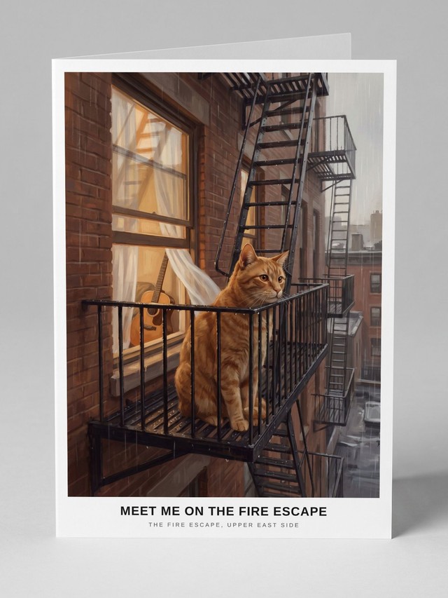 The Fire Escape &mdash; the card you will receive