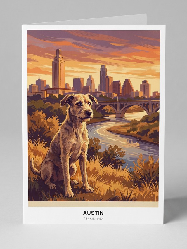 Austin &mdash; the card you will receive