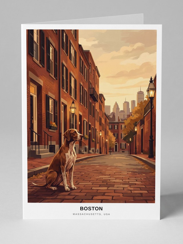 Boston &mdash; the card you will receive