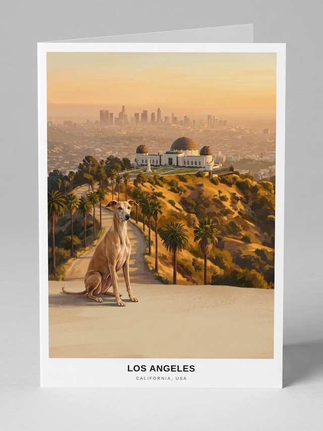 Los Angeles &mdash; the card you will receive