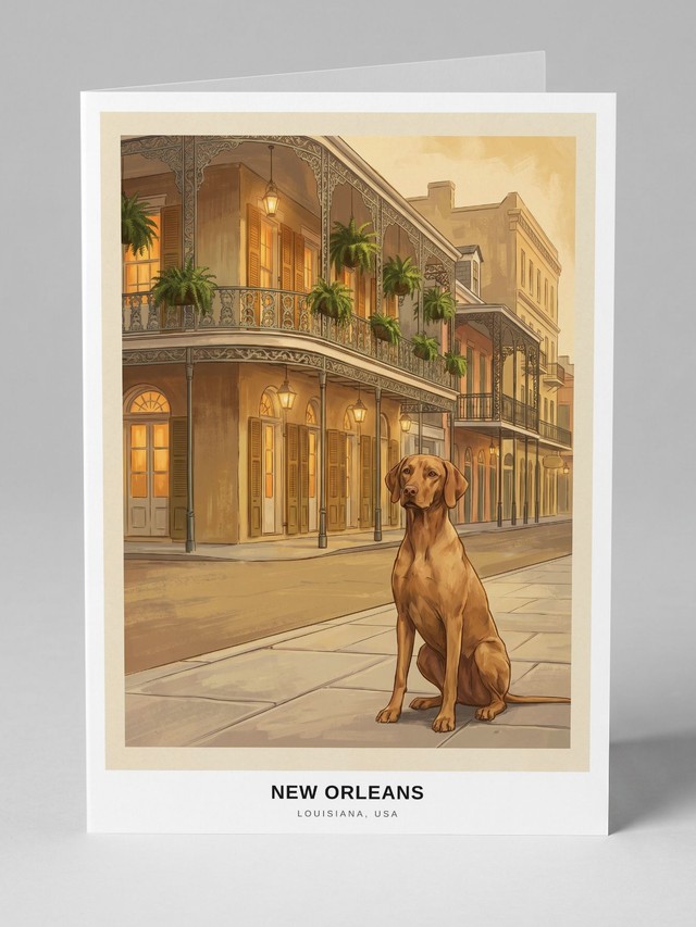 New Orleans &mdash; the card you will receive