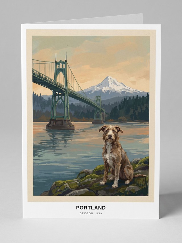 Portland &mdash; the card you will receive