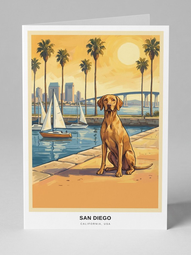 San Diego &mdash; the card you will receive