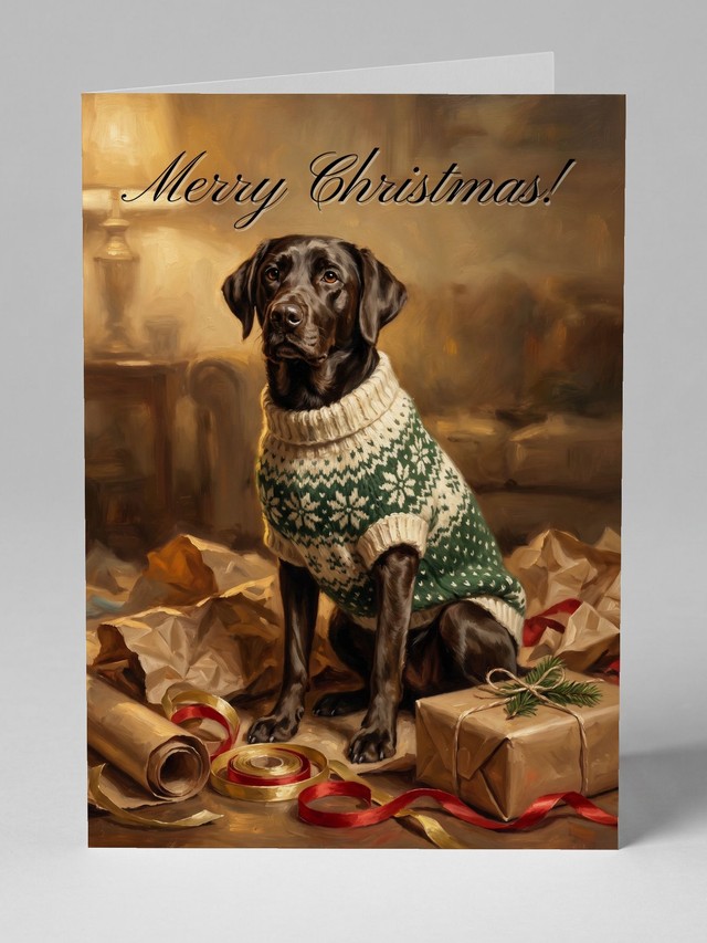 Ribbons and Kraft Paper &mdash; the card you will receive