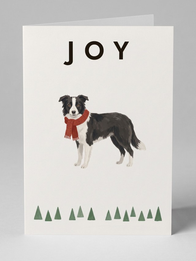 Scarf and Trees &mdash; the card you will receive
