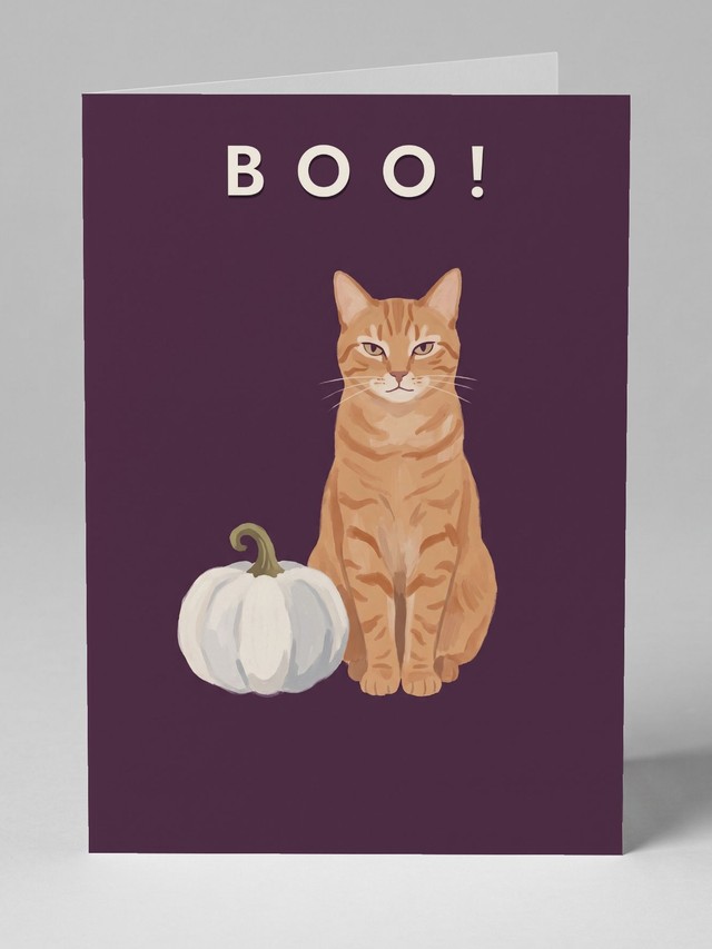 Plum and Pumpkin &mdash; the card you will receive