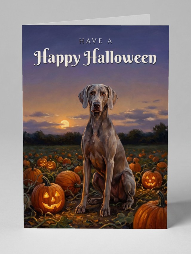 Moonlit Pumpkin Patch &mdash; the card you will receive