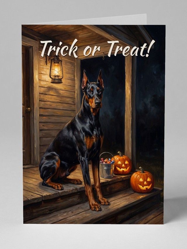Jack-o'-Lantern Stoop &mdash; the card you will receive