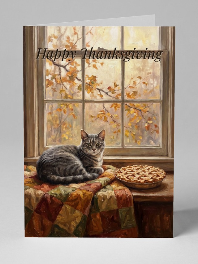 Patchwork Window Seat &mdash; the card you will receive